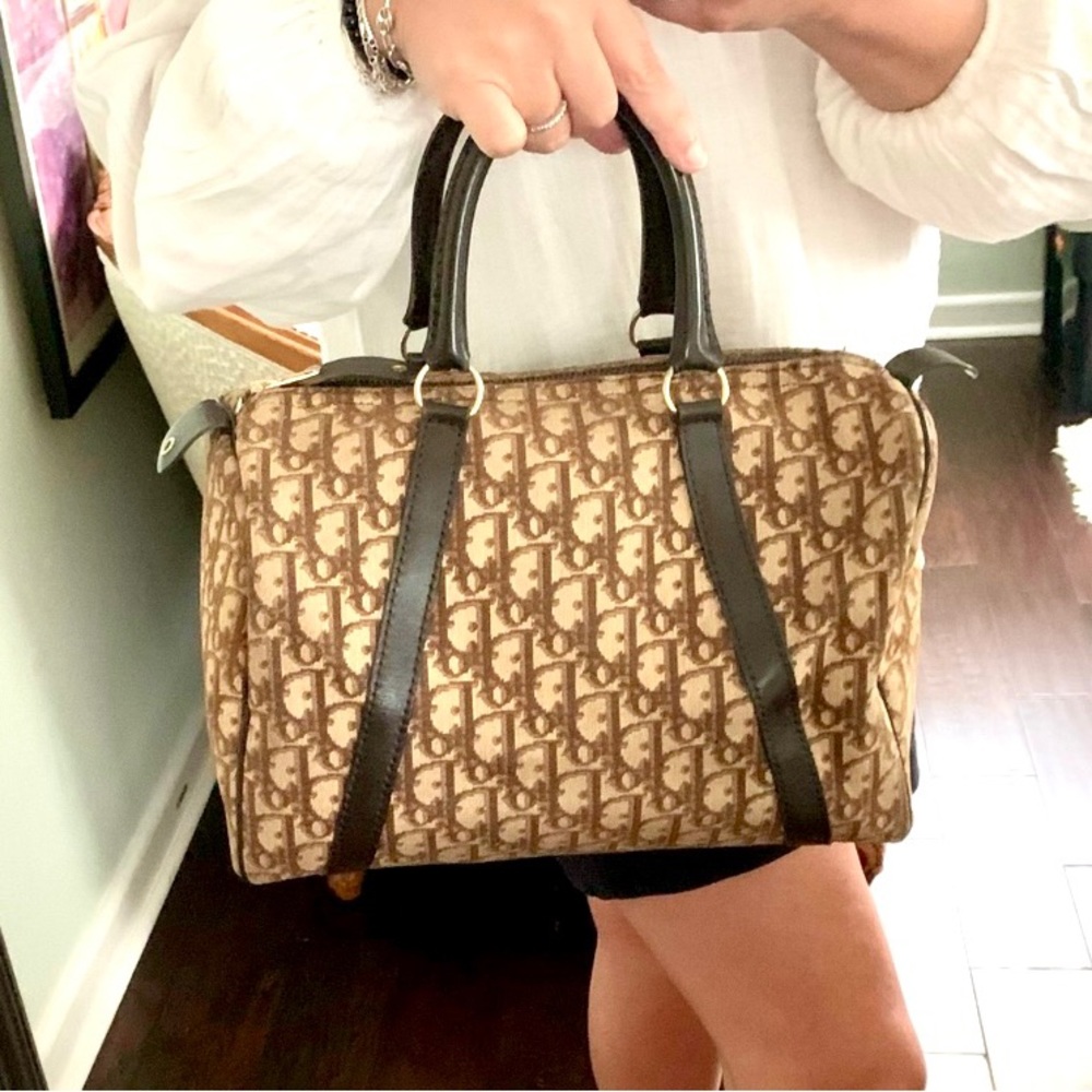 DIOR DIORISSIMO BOSTON BAG -Rare Vintage Handbag in pristine condition! - Picture 10 of 12